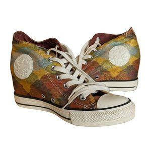 Converse Missoni CT Lux Hidden‎ Wedge All Star Women Sneakers US 8 UK 5.5 EUR 39